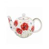 Objets & Cadeaux Compagnie Anglaise des Th茅s | Th I Re Coquelicots En Porcelaine 1,2L - En Porcelaine - Contenance : 1 ,2L