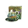 Objets & Cadeaux Compagnie Anglaise des Th茅s | Th I Re Solitaire Iris Van Gogh - Solitaire Porcelaine - Contenance : 0,30L