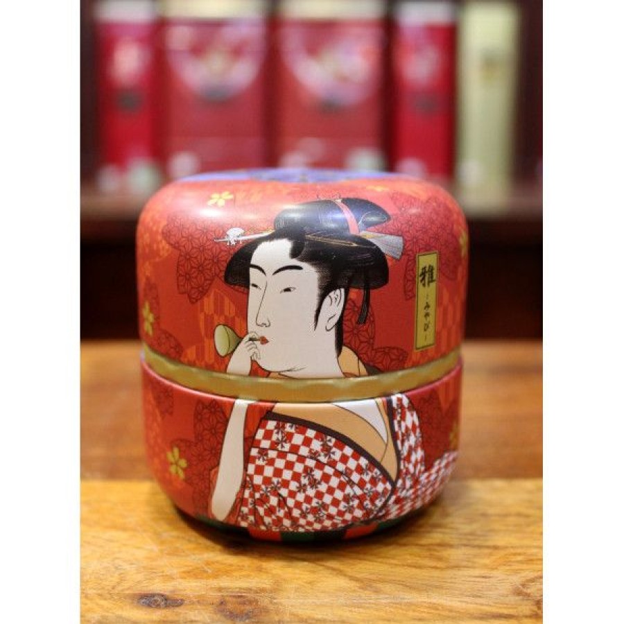 Objets & Cadeaux Compagnie Anglaise des Th茅s | Bo Te Cylindrique Sumo Kabuki - Contenance : 70 Grs De Th