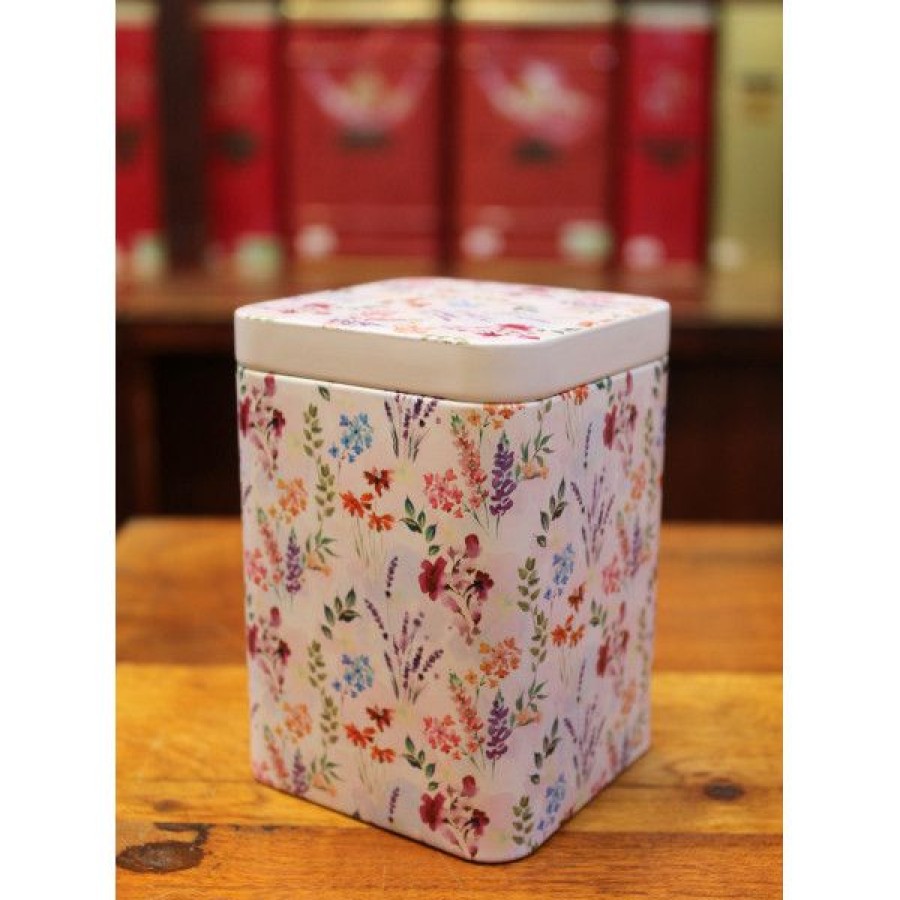 Objets & Cadeaux Compagnie Anglaise des Th茅s | Bo Te Fleurs De Printemps - Contenance : 100 Grs De Th