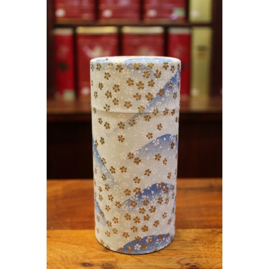 Objets & Cadeaux Compagnie Anglaise des Th茅s | Bo Te Japonaise Blue Flowers - Contenance : 150 Grs De Th