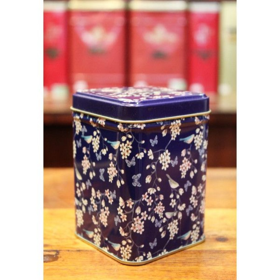 Objets & Cadeaux Compagnie Anglaise des Th茅s | Bo Te Oiseaux Bleu - Contenance : 100 Grs De Th