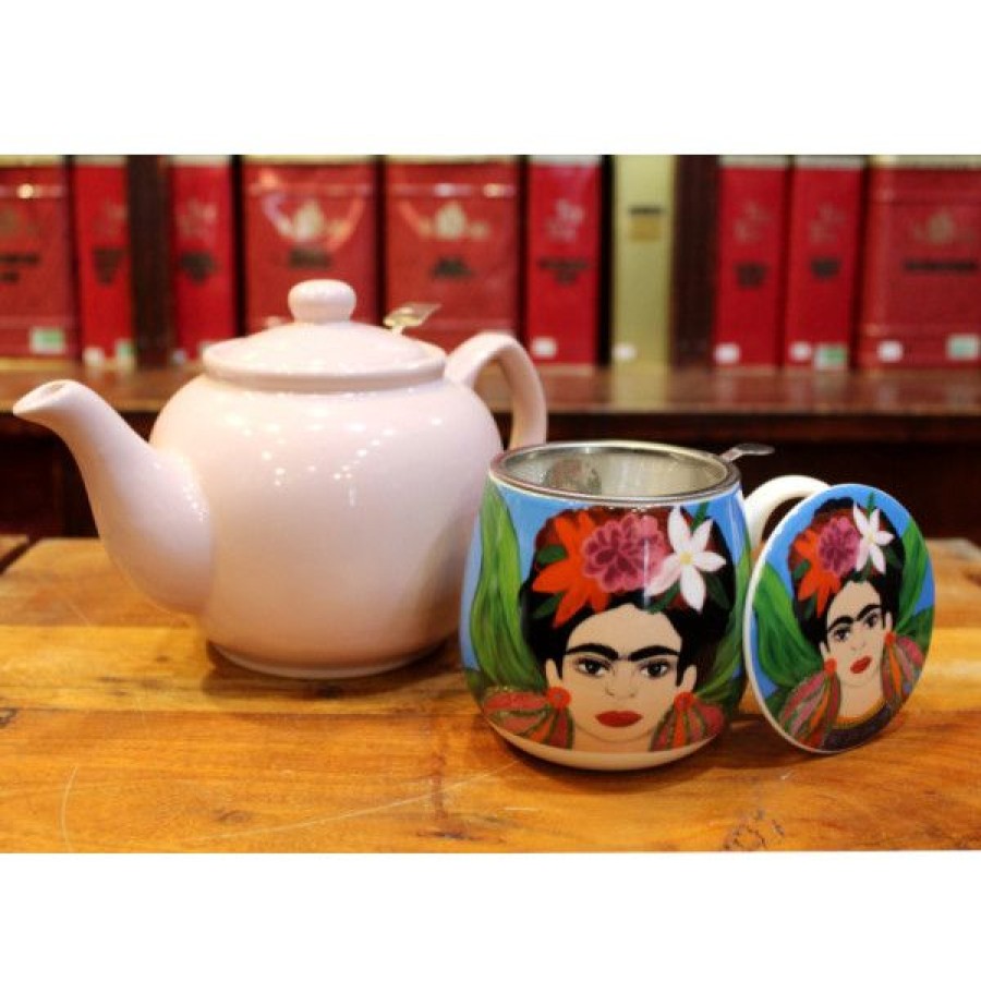 Objets & Cadeaux Compagnie Anglaise des Th茅s | Tisani Re Frida Kahlo - Tasse, Filtre Et Couvercle - 43 Cl