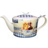 Objets & Cadeaux Compagnie Anglaise des Th茅s | Th I Re Anglaise Chatons - En Porcelaine Diamant - Contenance : 1.3L