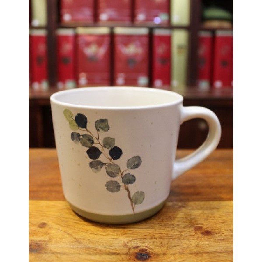 Objets & Cadeaux Compagnie Anglaise des Th茅s | Mug C Ramique Eucalyptus - Vendu L'Unit - Contenance : 35 Cl