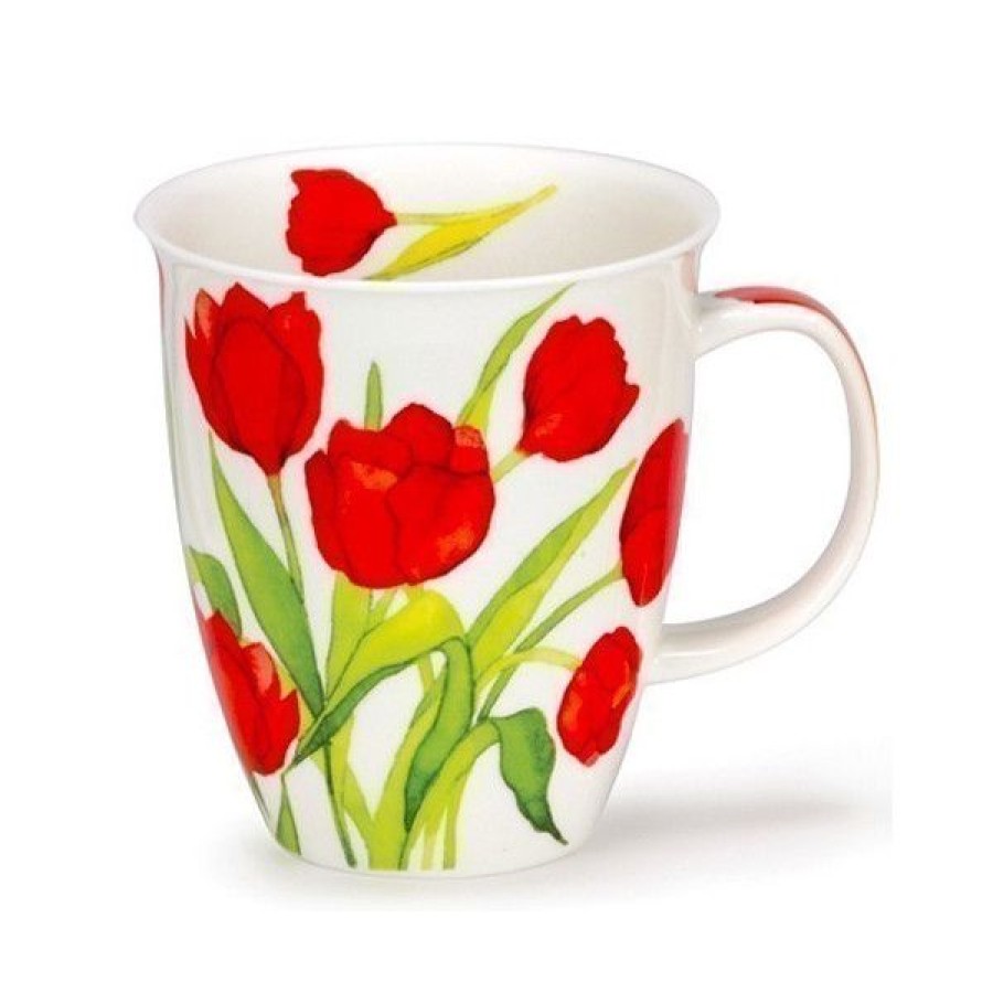 Objets & Cadeaux Compagnie Anglaise des Th茅s | Mug Dunoon Tulipe - Tasse En Porcelaine - 48 Cl