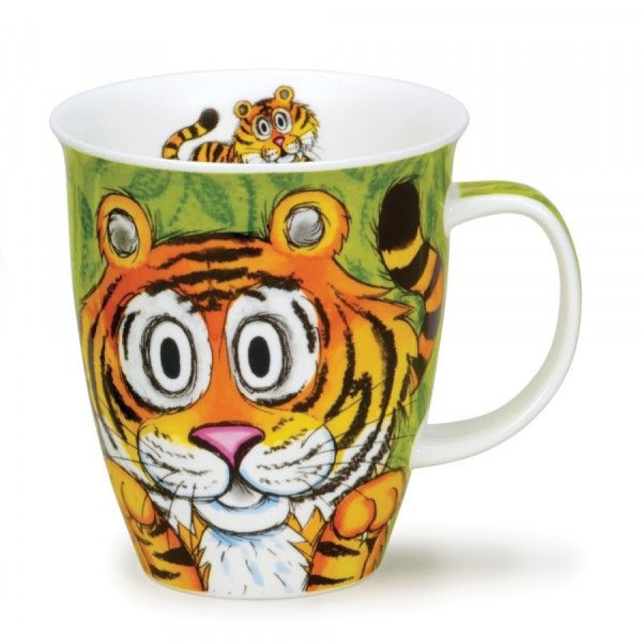 Objets & Cadeaux Compagnie Anglaise des Th茅s | Mug Dunoon Tigre - Tasse En Porcelaine - 48 Cl