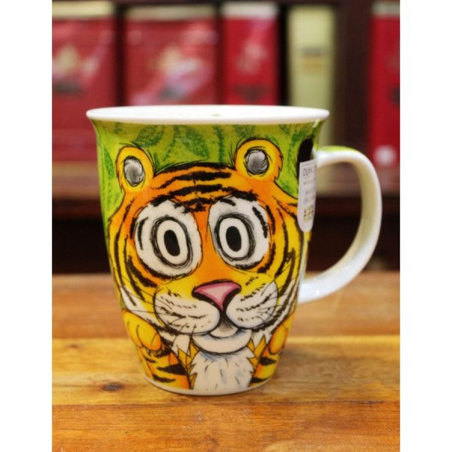 Objets & Cadeaux Compagnie Anglaise des Th茅s | Mug Dunoon Tigre - Tasse En Porcelaine - 48 Cl