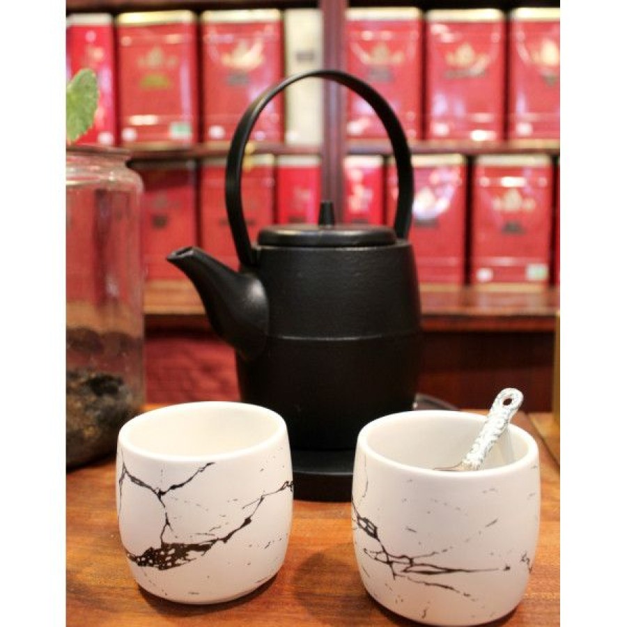 Objets & Cadeaux Compagnie Anglaise des Th茅s | Fonte Cherubin 1.2L - En Fonte - Contenance : 1.2L