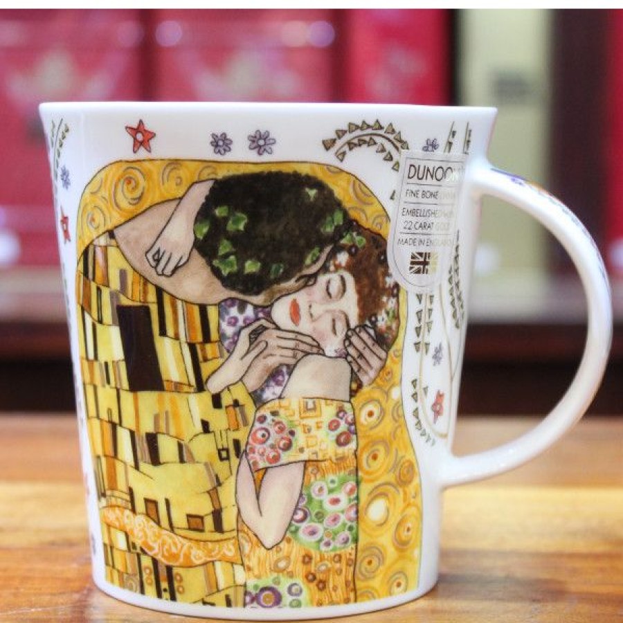 Objets & Cadeaux Compagnie Anglaise des Th茅s | Mug Dunoon Adoration Kiss - Tasse En Porcelaine - 48 Cl