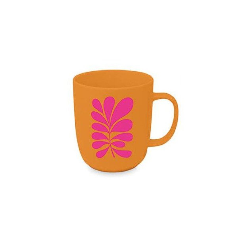 Objets & Cadeaux Compagnie Anglaise des Th茅s | Mug Rose Et Orange - Contenance : 40 Cl