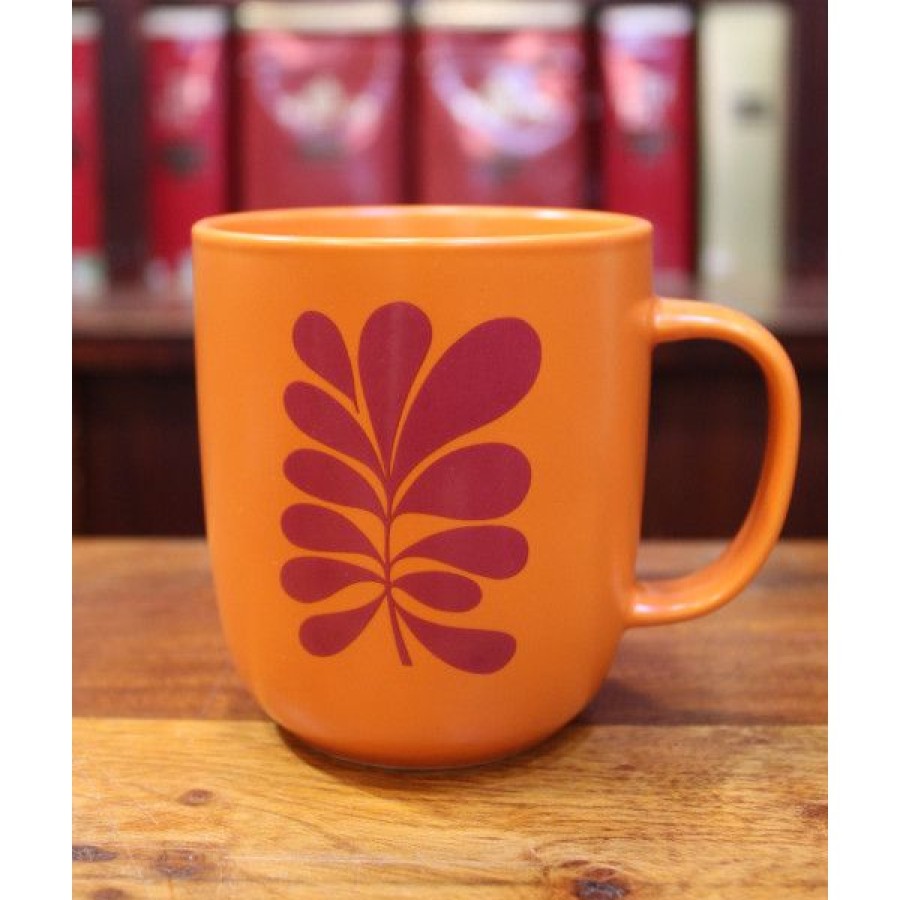 Objets & Cadeaux Compagnie Anglaise des Th茅s | Mug Rose Et Orange - Contenance : 40 Cl