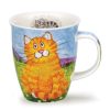 Objets & Cadeaux Compagnie Anglaise des Th茅s | Mug Dunoon Chat Roux Heureux - Tasse En Porcelaine - 48 Cl