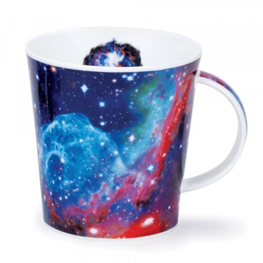 Objets & Cadeaux Compagnie Anglaise des Th茅s | Mug Dunoon Blue Cosmos - Tasse En Porcelaine - 48 Cl