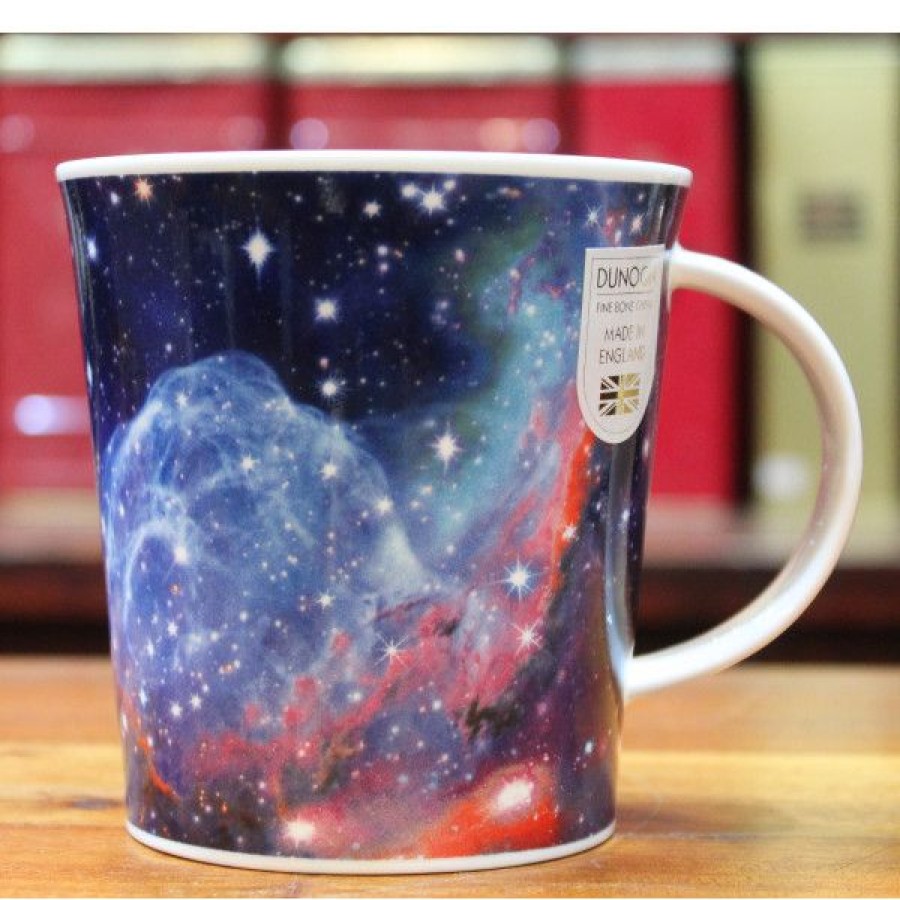 Objets & Cadeaux Compagnie Anglaise des Th茅s | Mug Dunoon Blue Cosmos - Tasse En Porcelaine - 48 Cl