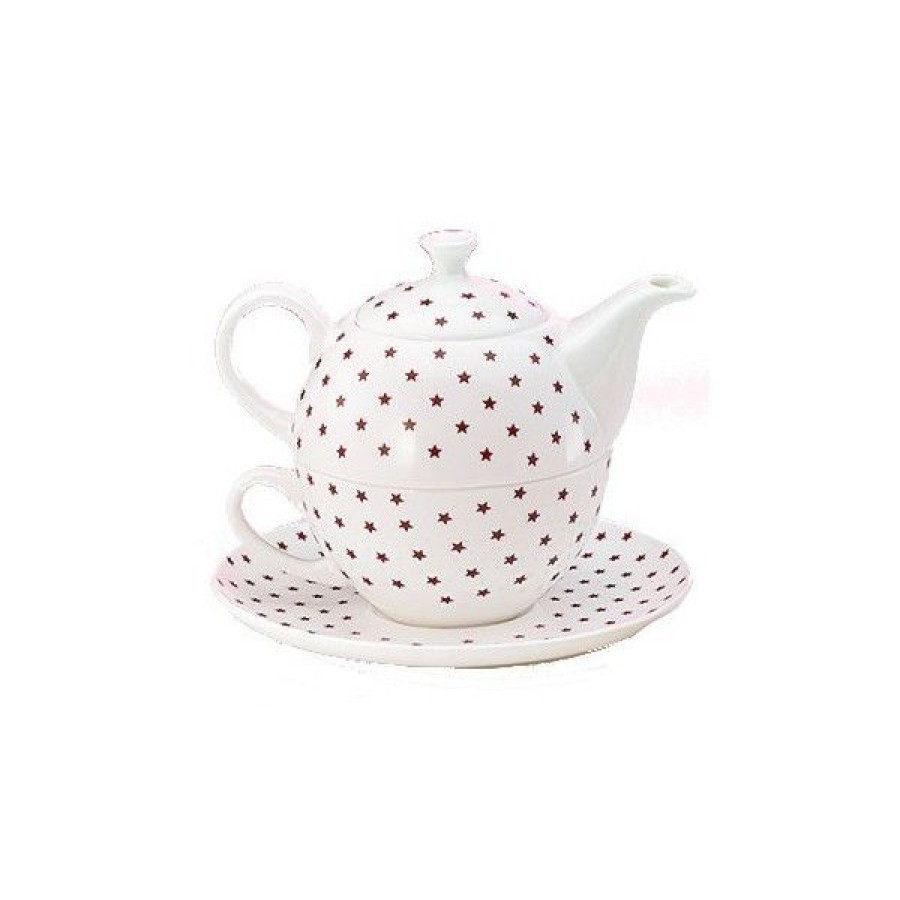 Objets & Cadeaux Compagnie Anglaise des Th茅s | Th I Re Solitaire Petites Toiles - Solitaire Porcelaine - 0,45L