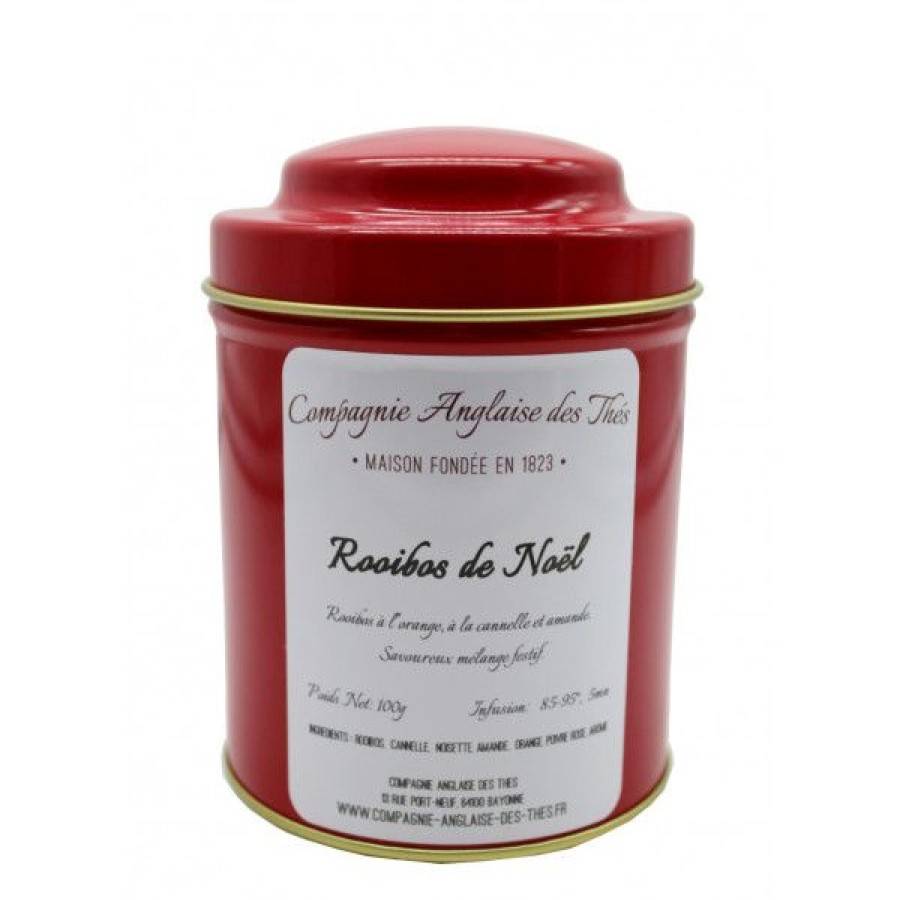 Objets & Cadeaux Compagnie Anglaise des Th茅s | Bo Te De Rooibos De No L - 100 G