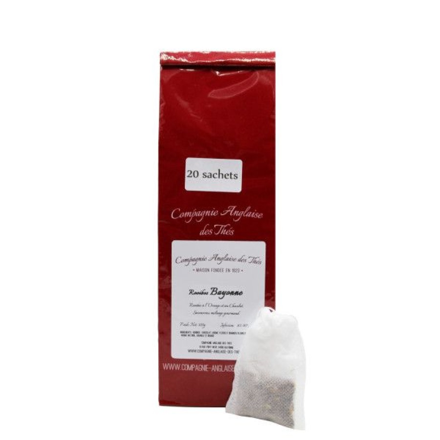 Accessoires Compagnie Anglaise des Th茅s | Recharge Rooibos Bayonne En Sachets - 20 Sachets