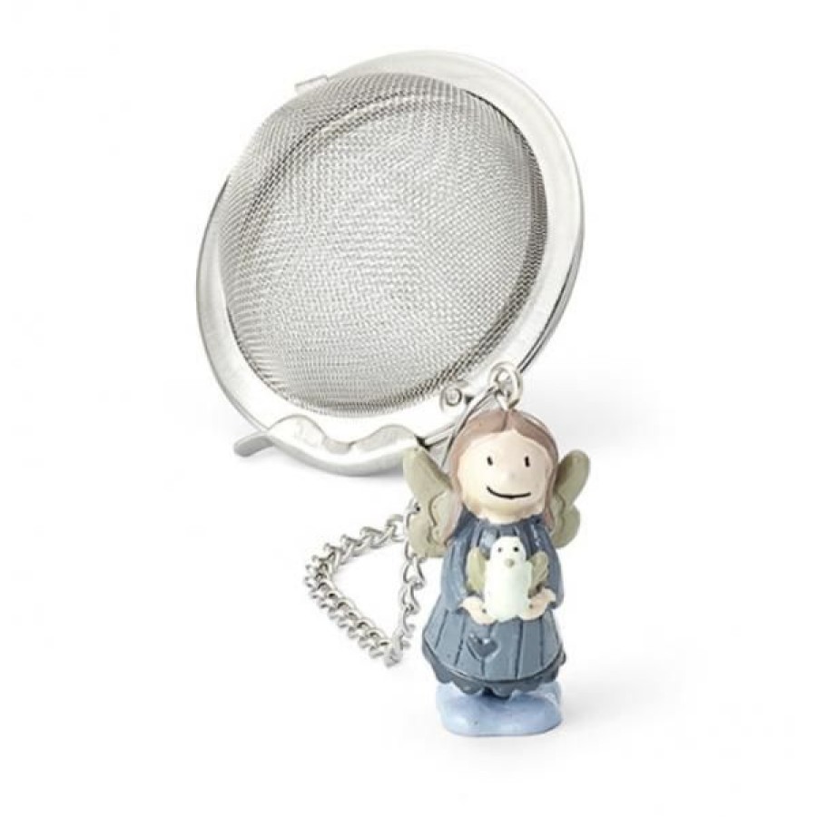 Accessoires Compagnie Anglaise des Th茅s | Boule Th Ange 5Cm - En Inox, Avec Contrepoids