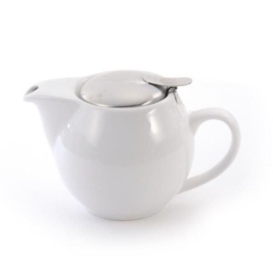 Objets & Cadeaux Compagnie Anglaise des Th茅s | Th I Re Blanc Vif 0,5L - En Fa Ence - Contenance : 0,5L