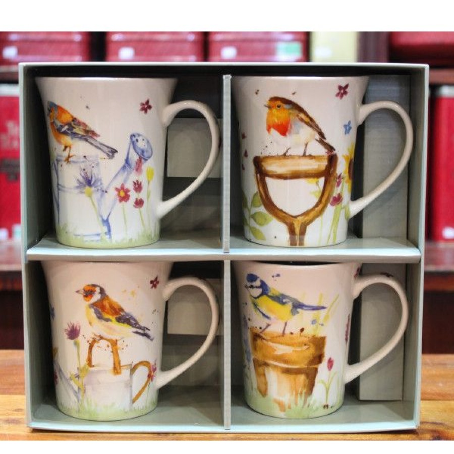 Objets & Cadeaux Compagnie Anglaise des Th茅s | Coffret Mugs Birds - Contenance : 25 Cl