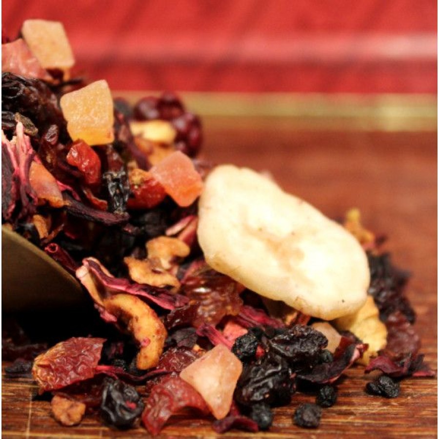 Infusions Compagnie Anglaise des Th茅s | Infusion Chifoumi - Fruits Rouges, Papaye, Banane