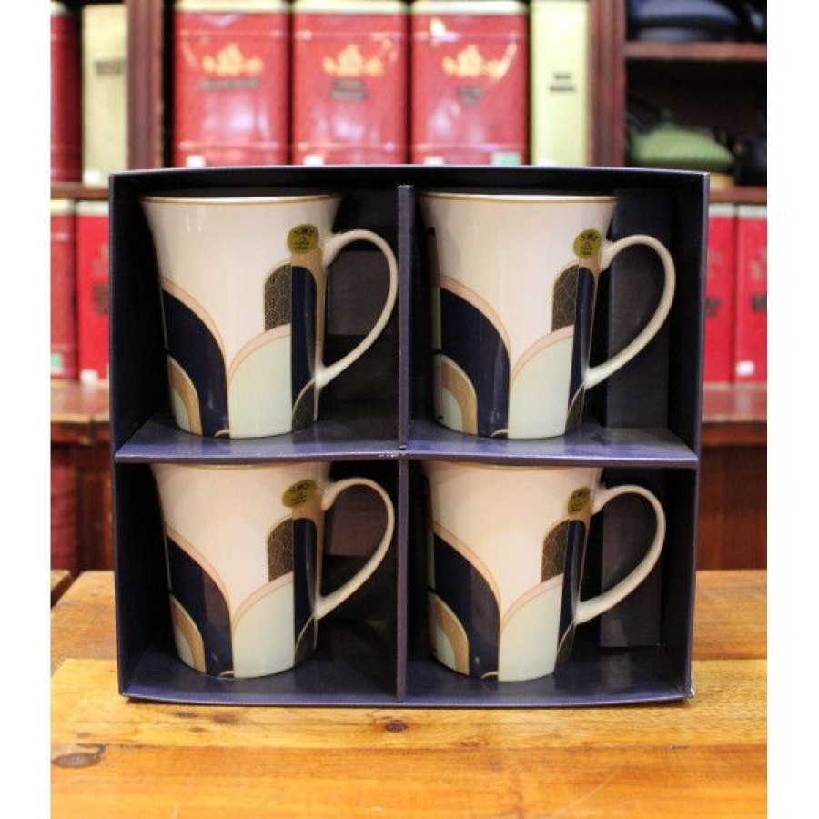 Objets & Cadeaux Compagnie Anglaise des Th茅s | Coffret Mugs Art D Co - Contenance : 25 Cl