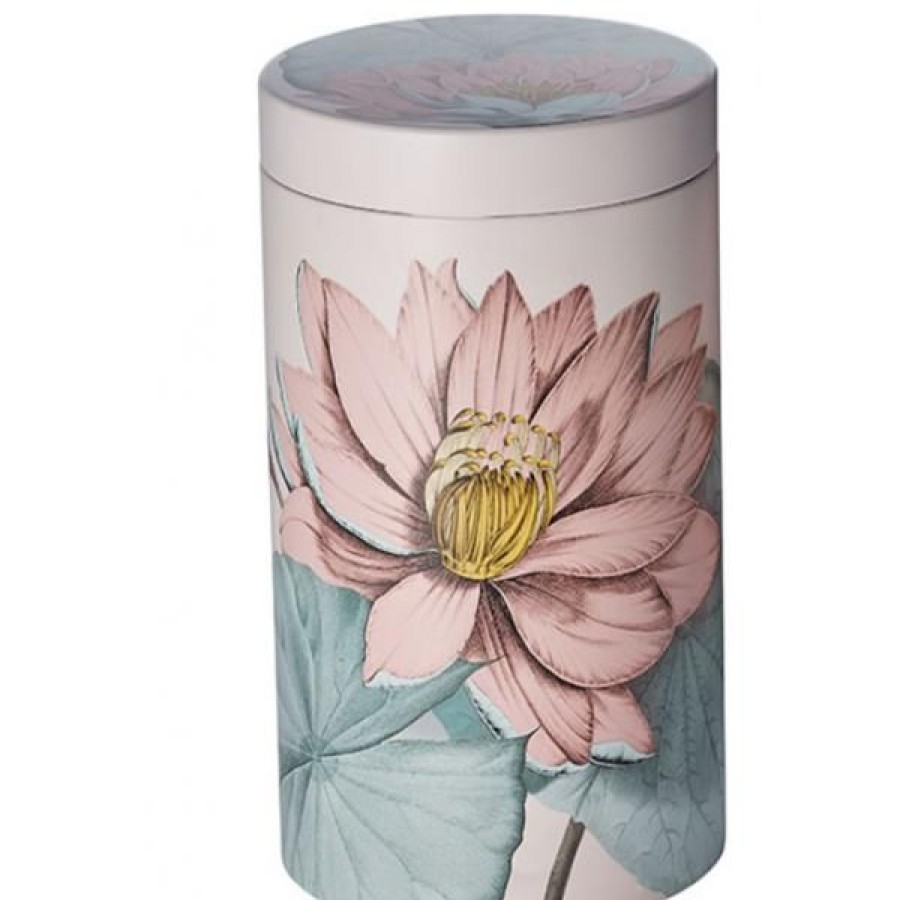 Objets & Cadeaux Compagnie Anglaise des Th茅s | Bo Te Lotus Blanc 500G - Contenance : 500 Grs De Th