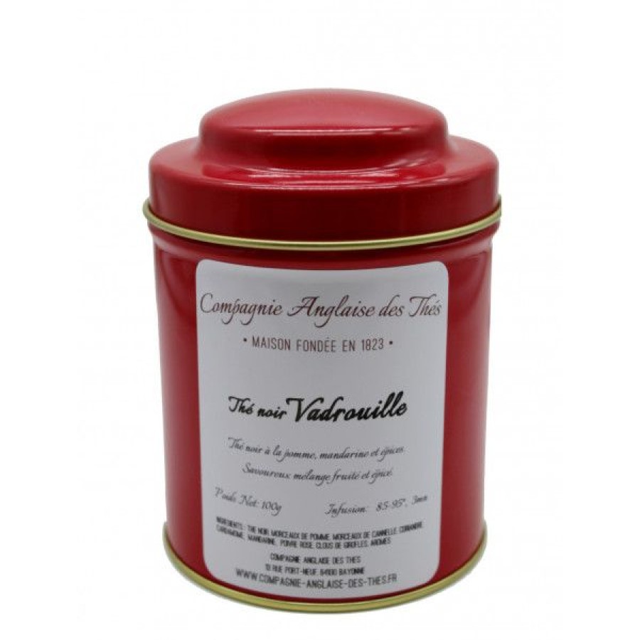 Objets & Cadeaux Compagnie Anglaise des Th茅s | Bo Te De Th Noir Vadrouille - 100 G