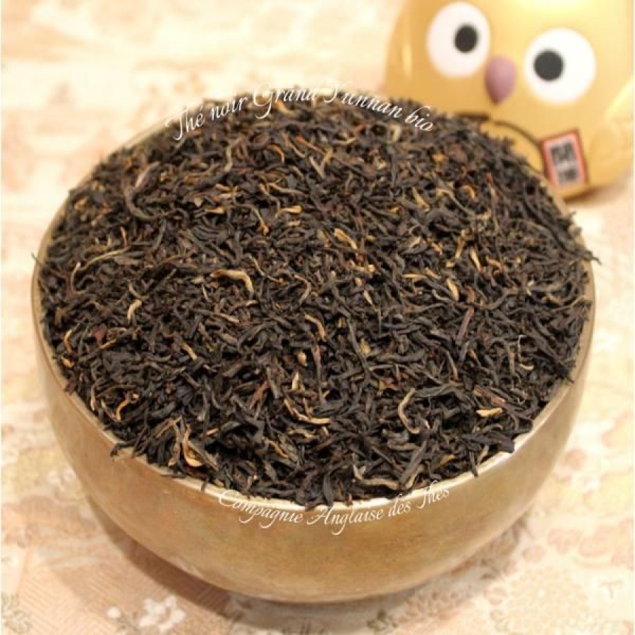 Th S Nature Compagnie Anglaise des Th茅s | Th Noir Grand Yunnan Bio - Yunnan Bio Aux Notes Rondes