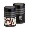 Objets & Cadeaux Compagnie Anglaise des Th茅s | Bo Tes Japonaises Duo - Calligraphie Et Fleurs De Cerisier Contenance :100 Grs De Th