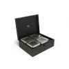 Objets & Cadeaux Compagnie Anglaise des Th茅s | Coffret En Bambou Noir - Coffret 4 Bo Tes En M Tal Et Cuill Re