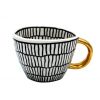 Objets & Cadeaux Compagnie Anglaise des Th茅s | Mug C Ramique Noir Et Blanc - Vendu L'Unit - Contenance : 20 Cl