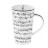 Objets & Cadeaux Compagnie Anglaise des Th茅s | Mug Musique - Contenance : 30 Cl