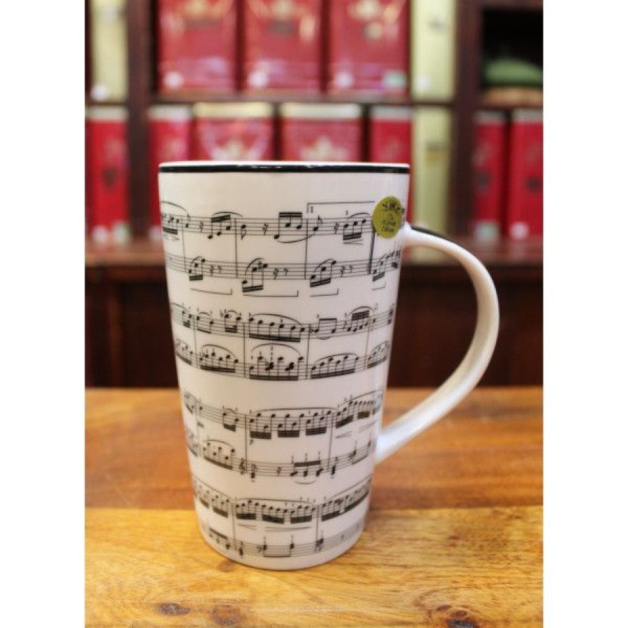 Objets & Cadeaux Compagnie Anglaise des Th茅s | Mug Musique - Contenance : 30 Cl