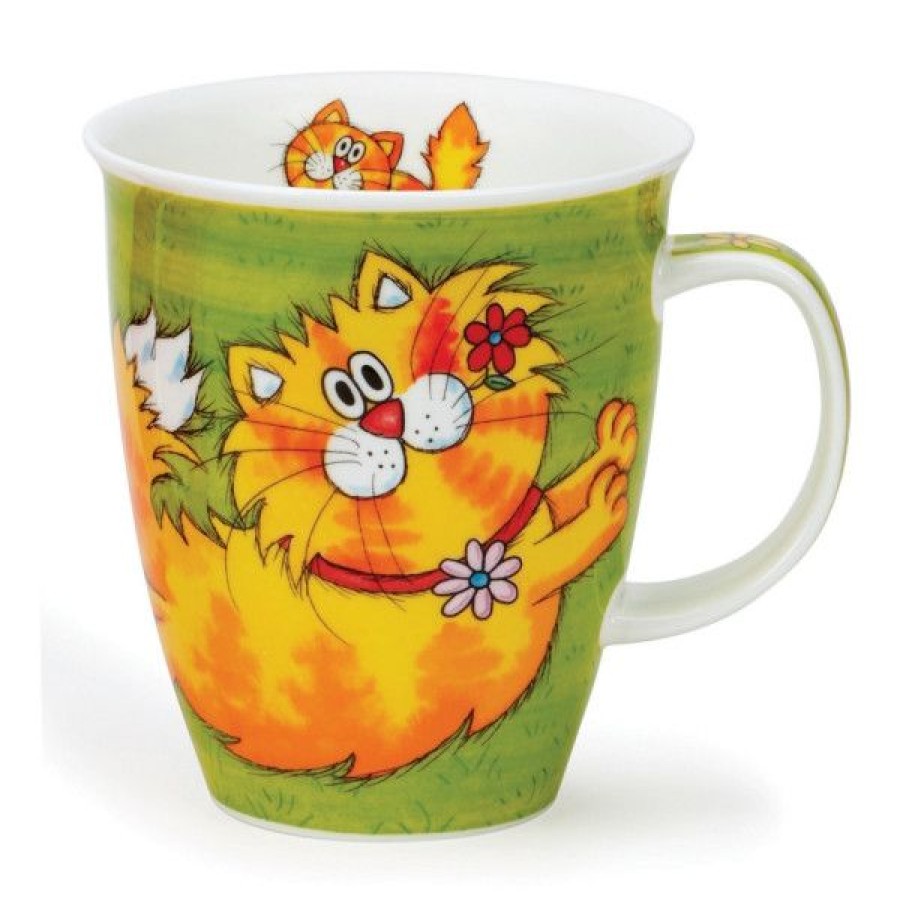 Objets & Cadeaux Compagnie Anglaise des Th茅s | Mug Dunoon Chat Roux - Tasse En Porcelaine - 48 Cl