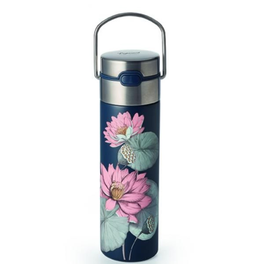 Objets & Cadeaux Compagnie Anglaise des Th茅s | Thermos Lotus 50Cl - Mug Isotherme Lotus - 50 Cl