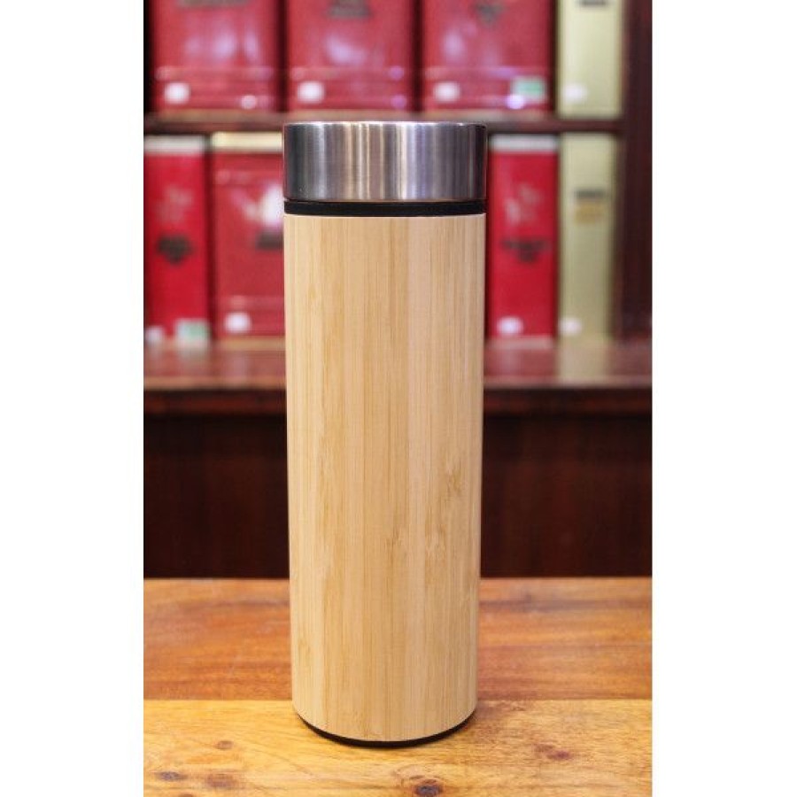 Objets & Cadeaux Compagnie Anglaise des Th茅s | Thermos Bambou 38Cl - Mug Isotherme - 38 Cl