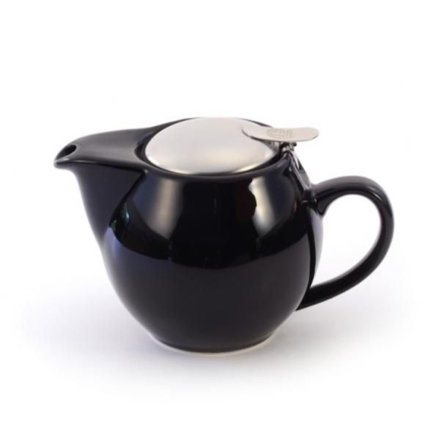 Objets & Cadeaux Compagnie Anglaise des Th茅s | Th I Re Noir Vif 0,5L - En Fa Ence - Contenance : 0,5L