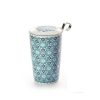 Objets & Cadeaux Compagnie Anglaise des Th茅s | Tisani Re Andalouse Bleue - Tasse, Filtre Et Couvercle - 35 Cl