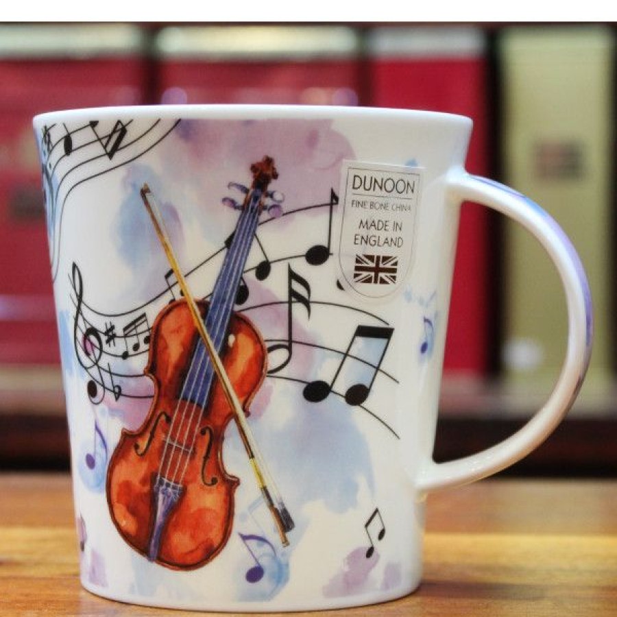 Objets & Cadeaux Compagnie Anglaise des Th茅s | Mug Dunoon Violon - Tasse En Porcelaine - 48 Cl