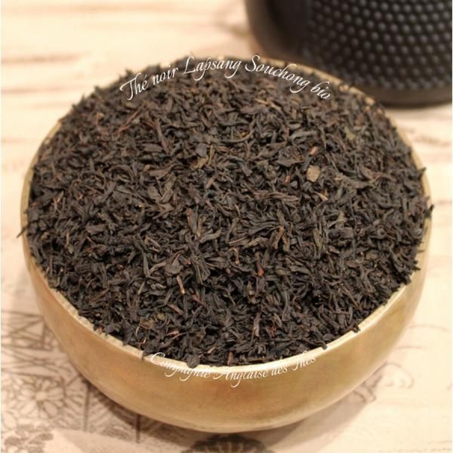 Th S Nature Compagnie Anglaise des Th茅s | Th Noir Lapsang Souchong Bio - Th Fum Bio