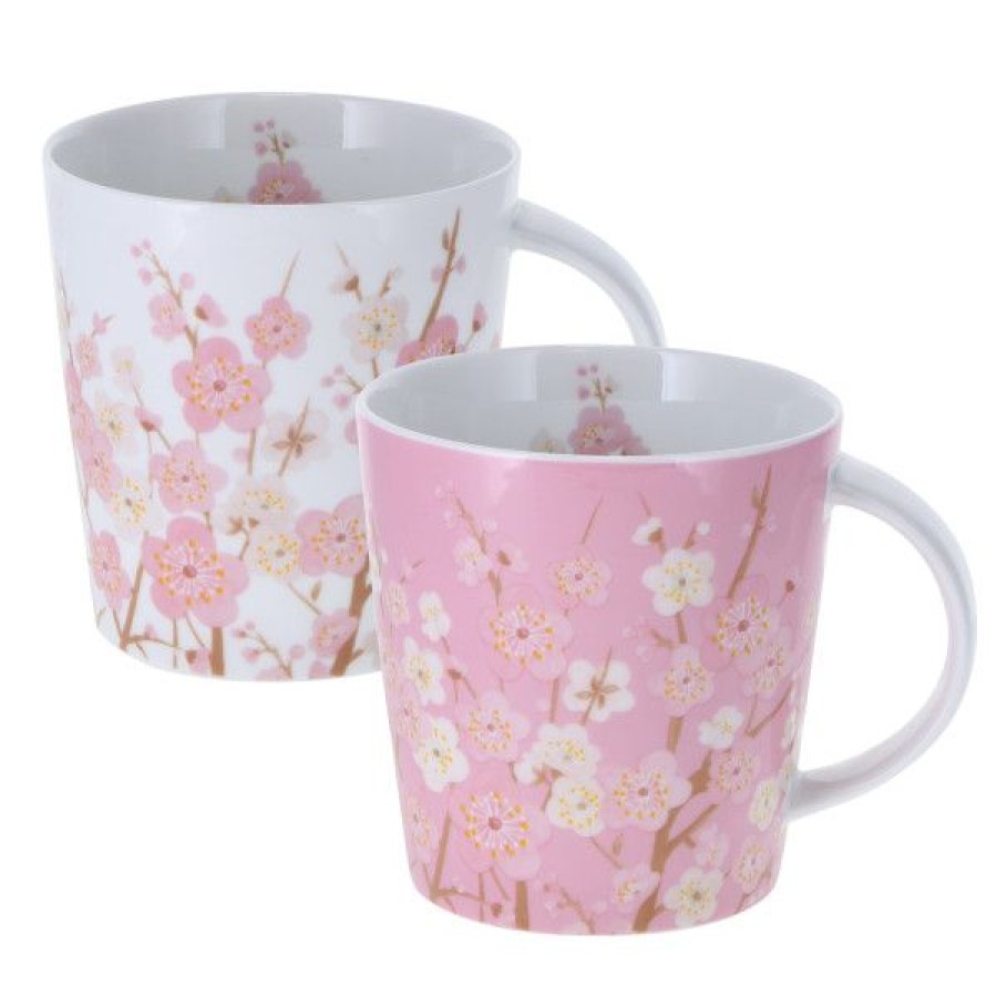 Objets & Cadeaux Compagnie Anglaise des Th茅s | Mug Cherry Blossom - Vendu L'Unit - Contenance : 45 Cl