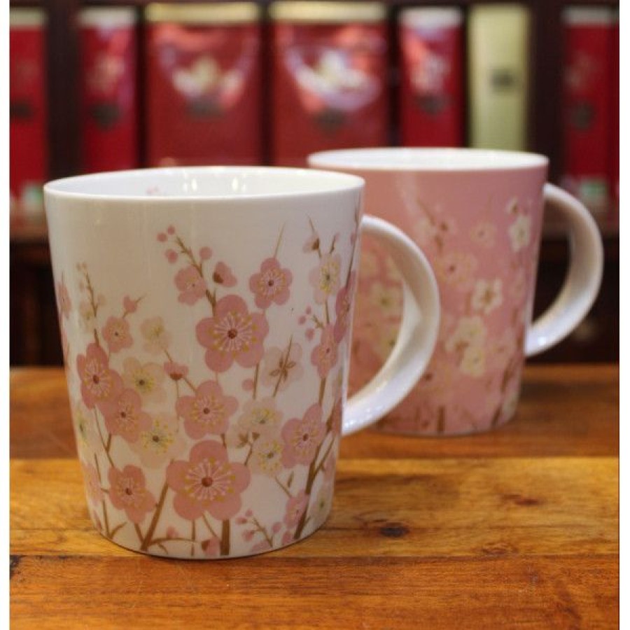 Objets & Cadeaux Compagnie Anglaise des Th茅s | Mug Cherry Blossom - Vendu L'Unit - Contenance : 45 Cl