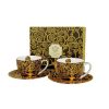 Objets & Cadeaux Compagnie Anglaise des Th茅s | Coffret Duo Mugs Et Soucoupes Arbre De Vie - Tasses Th - 28 Cl