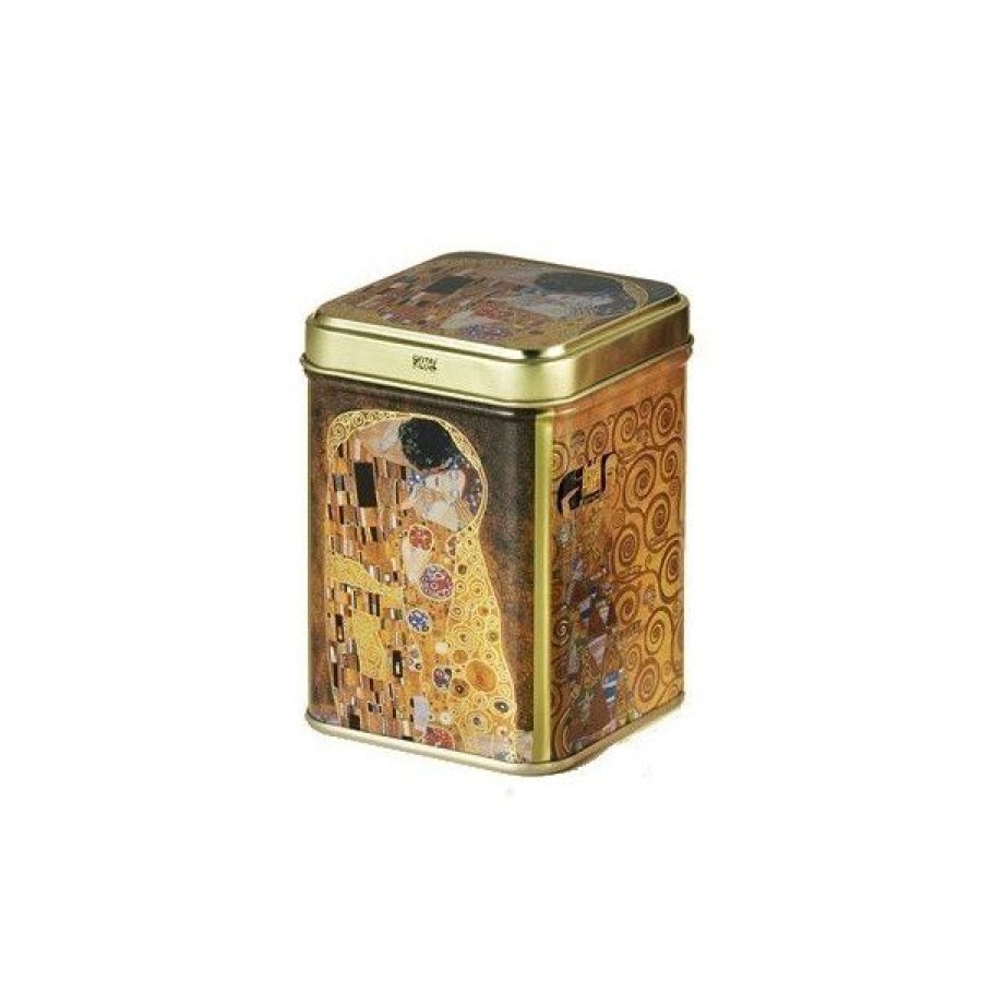 Objets & Cadeaux Compagnie Anglaise des Th茅s | Bo Te Klimt Le Baiser - Contenance : 100 Grs De Th