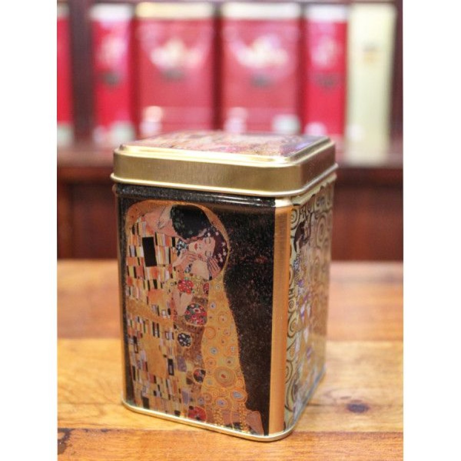 Objets & Cadeaux Compagnie Anglaise des Th茅s | Bo Te Klimt Le Baiser - Contenance : 100 Grs De Th