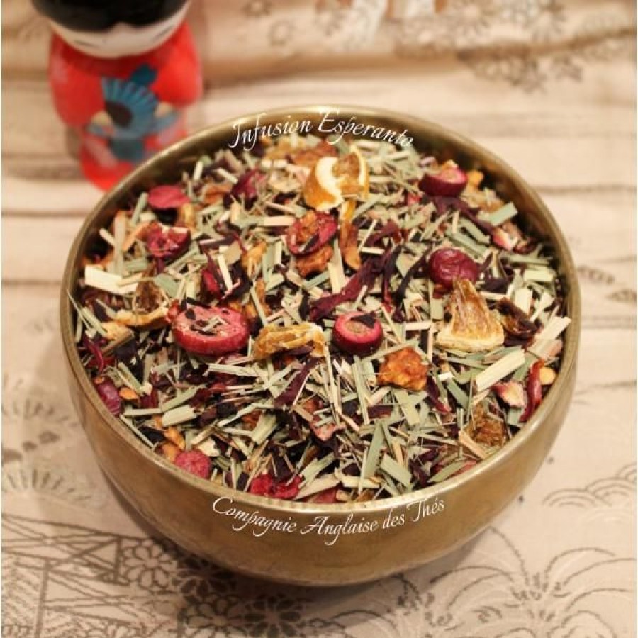 Infusions Compagnie Anglaise des Th茅s | Infusion Esperanto - Orange, Cranberry, Piment Doux