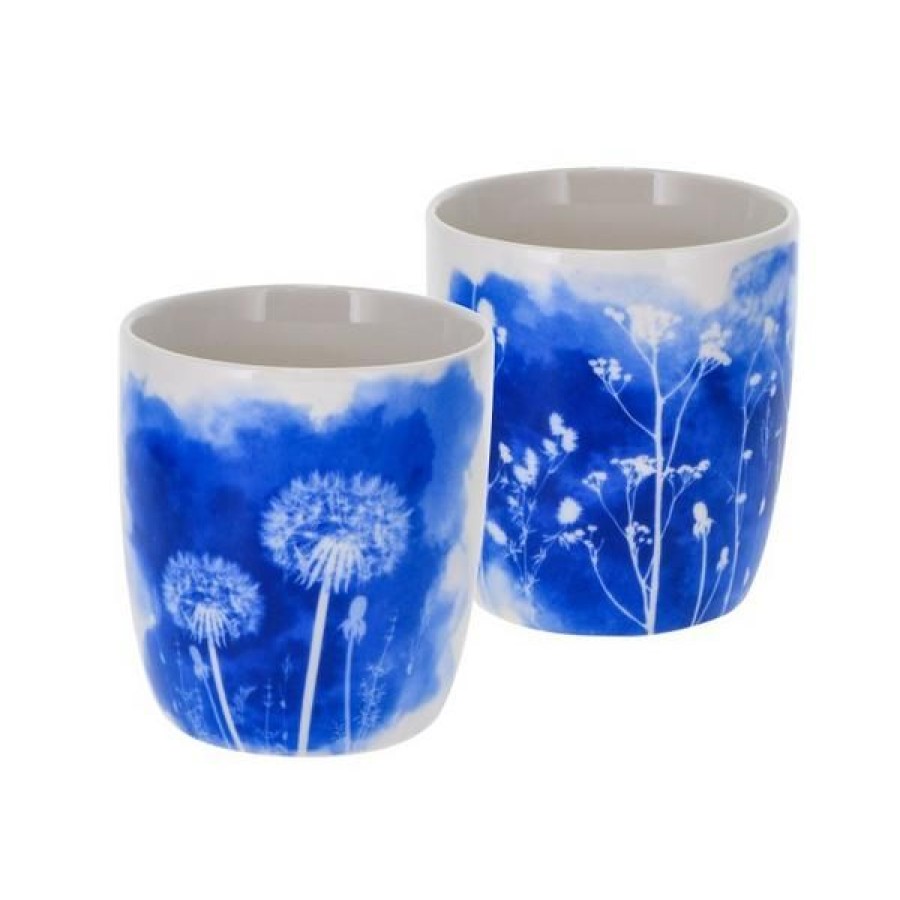 Objets & Cadeaux Compagnie Anglaise des Th茅s | Mug Printemps Bleu - Contenance : 20Cl