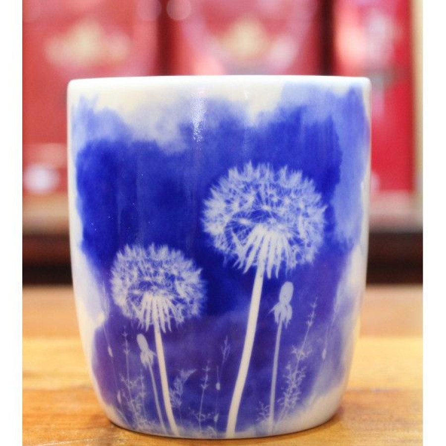 Objets & Cadeaux Compagnie Anglaise des Th茅s | Mug Printemps Bleu - Contenance : 20Cl